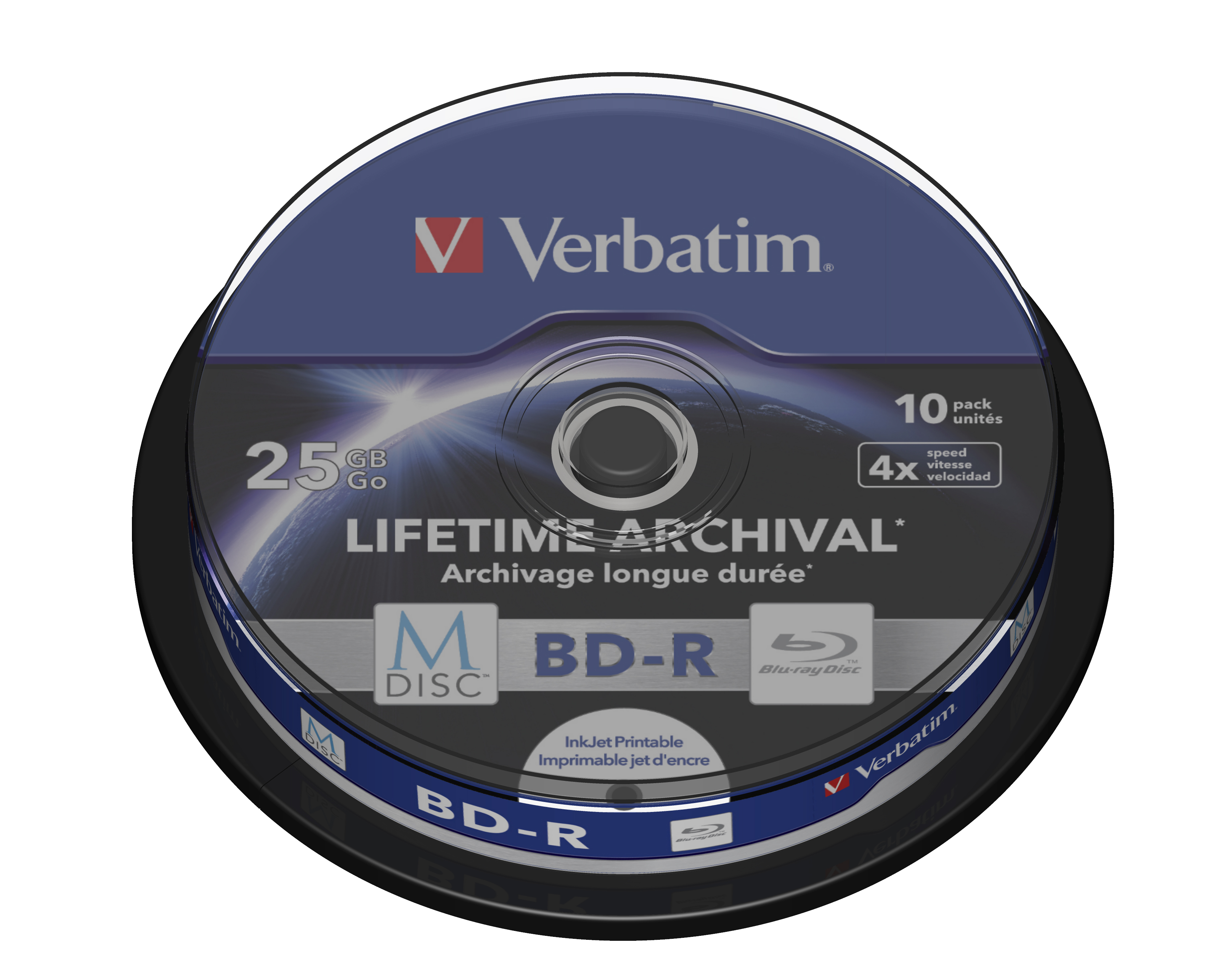 M-DISC BD-R 4x 25 GB, Blu-ray-Rohlinge