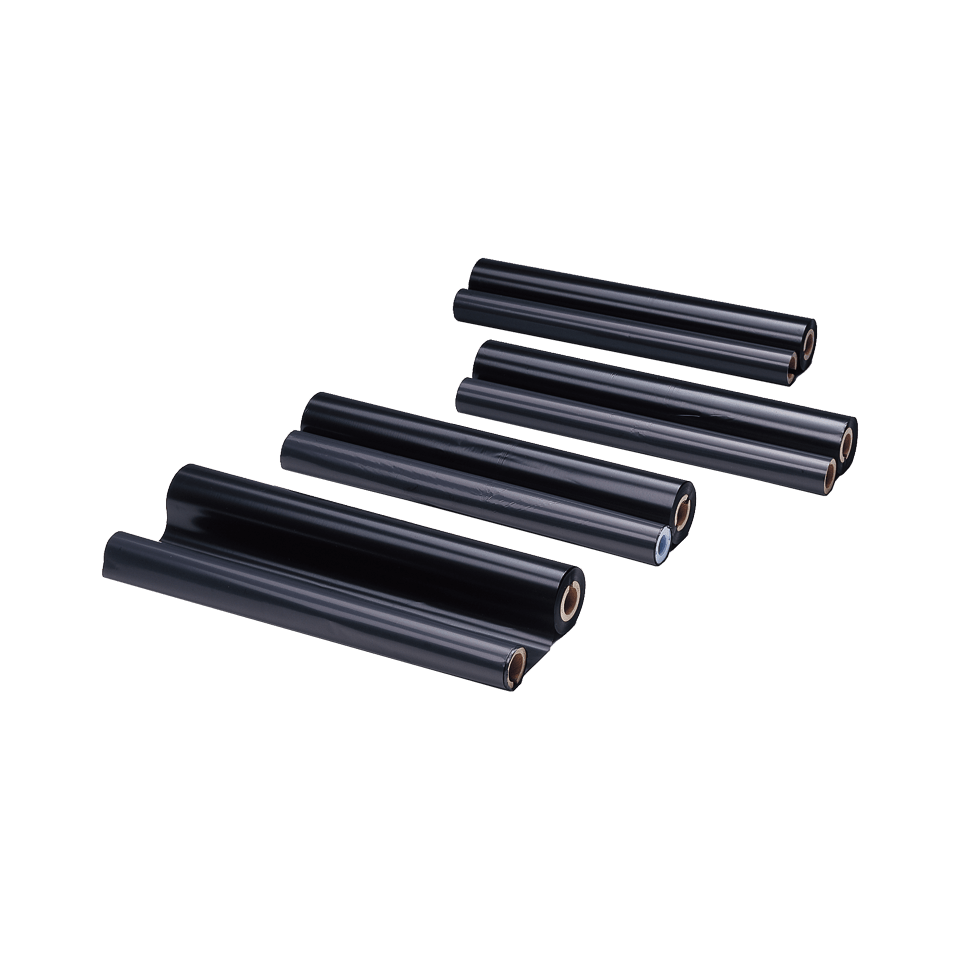 brother PC-74RF schwarz Thermo-Druckfolien, 4 Rollen