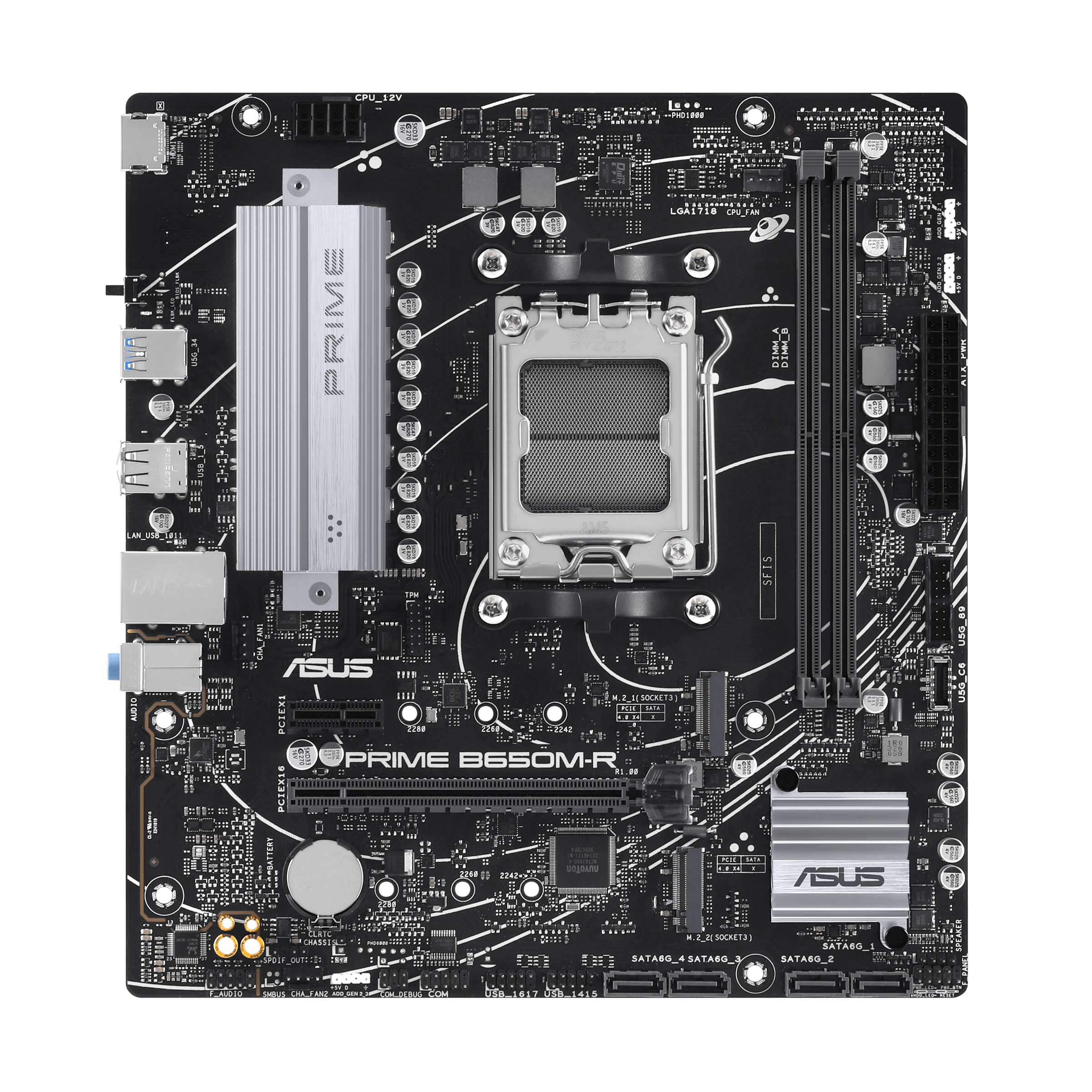 ASUS PRIME B650M-R D5 AM5 2xDDR4 4xSATA 2xM.2
