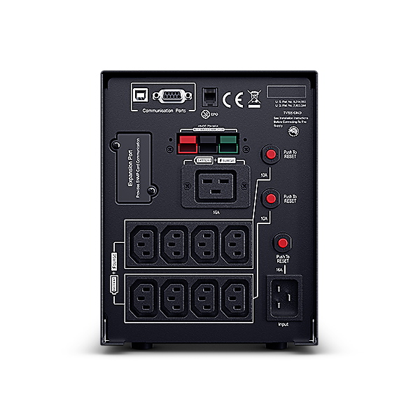 CYBERPOWER PR2200ELCDSXL2200VA/1980W 36M Garantie Vorab Austauschservice MWARE ready Anchluss Batt Erweiterung SMT2200