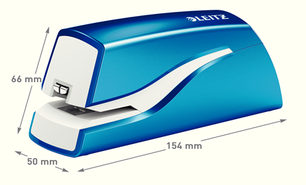 LEITZ Elektrohefter NeXXt Series WOW 5566 blau-metallic, 1 St.