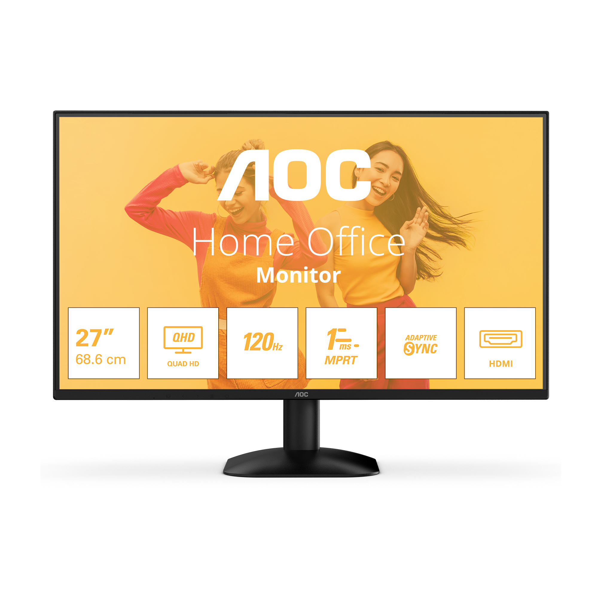 AOC 68,6cm (27) Q27B35S3 16:09 HDMI+DP IPS black