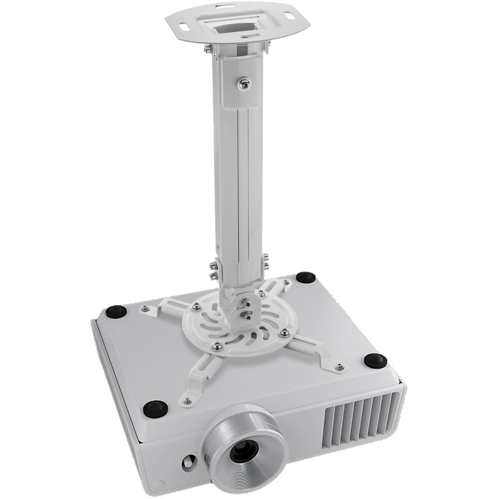 TECHLY Deckenhalterung fuer Beamer silber ausziehbar 54-90cm