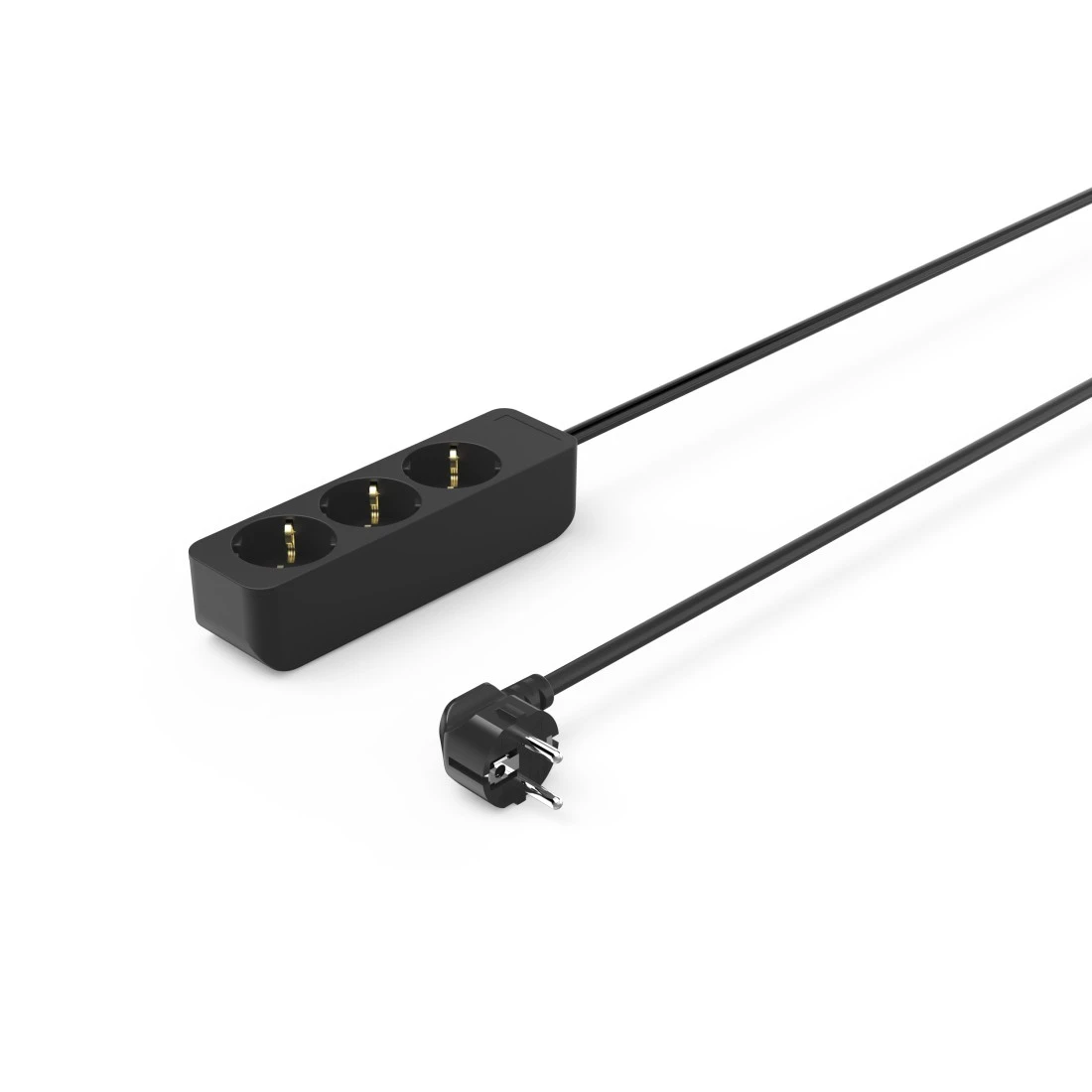 hama 3-fach Steckdosenleiste 1,4 m schwarz