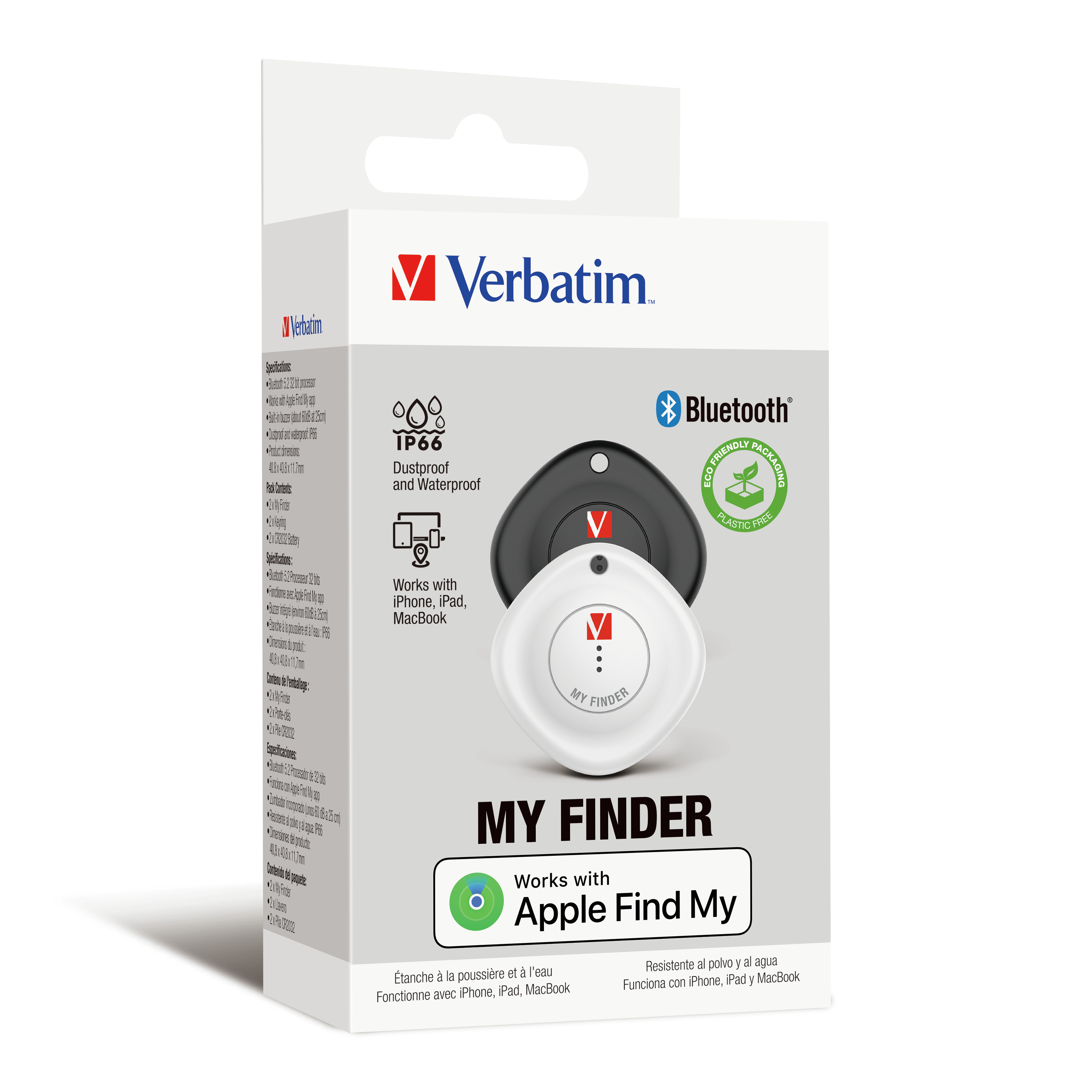 verbatim My Finder 2er-Pack Bluetooth-Tracker