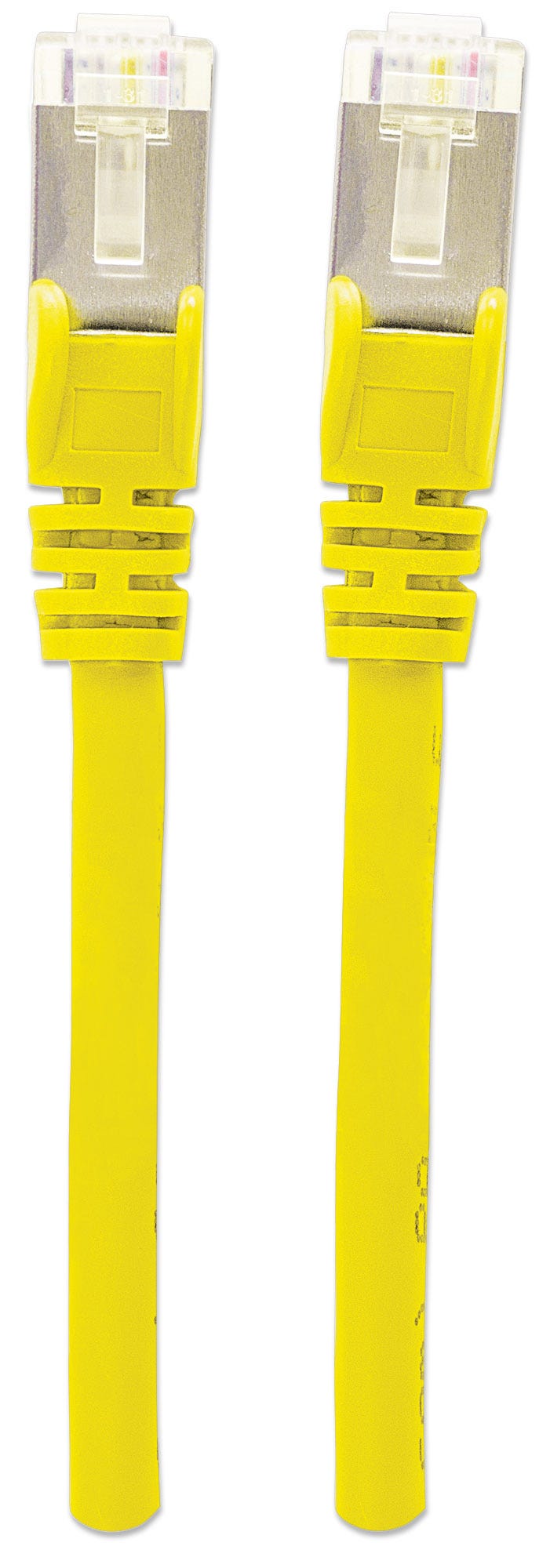INTELLINET Netzwerkkabel Cat6 S/FTP LS0H 15m Gelb RJ-45 Stecker / RJ-45 Stecker Vergoldete Kontakte