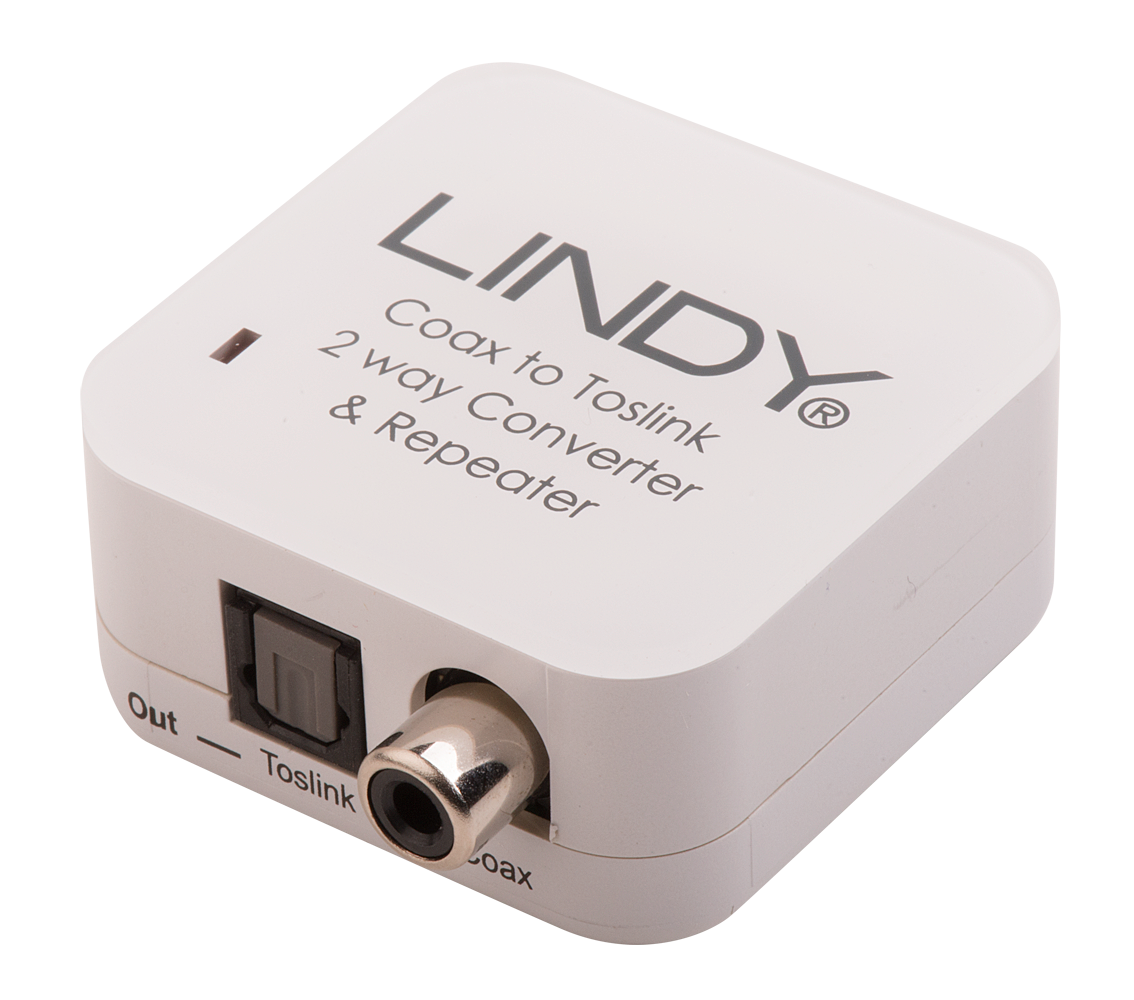 LINDY Audiokonve. und Extender SPDIF zu RCA Coax