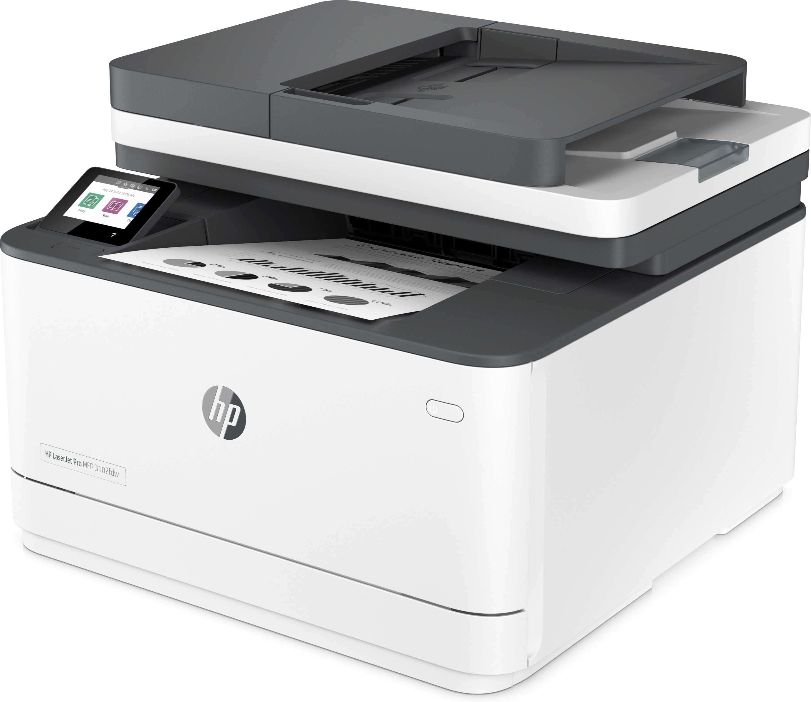 HP LaserJet Pro MFP 3102fdw 4 in 1 Laser-Multifunktionsdrucker weiß