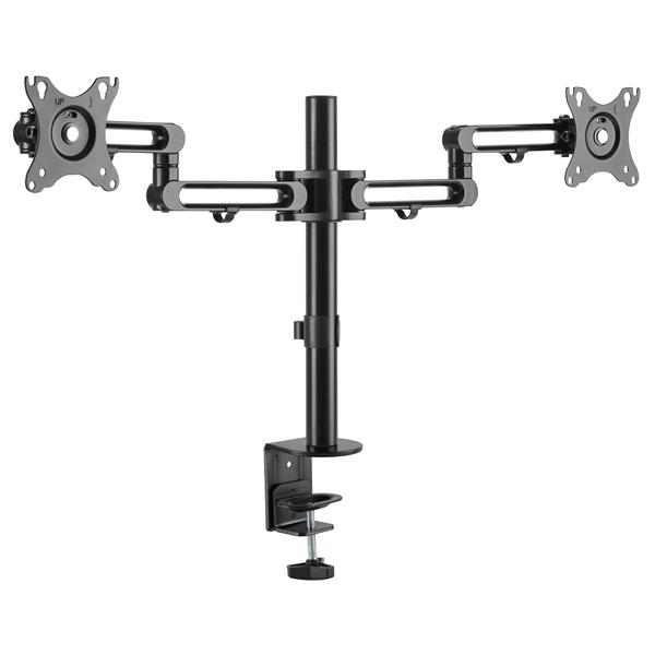 STARTECH.COM Desk Mount Dual Monitor Arm - Articulating - Premium Desk Clamp / Grommet Hole Mount for up to 27inch VESA Monitors