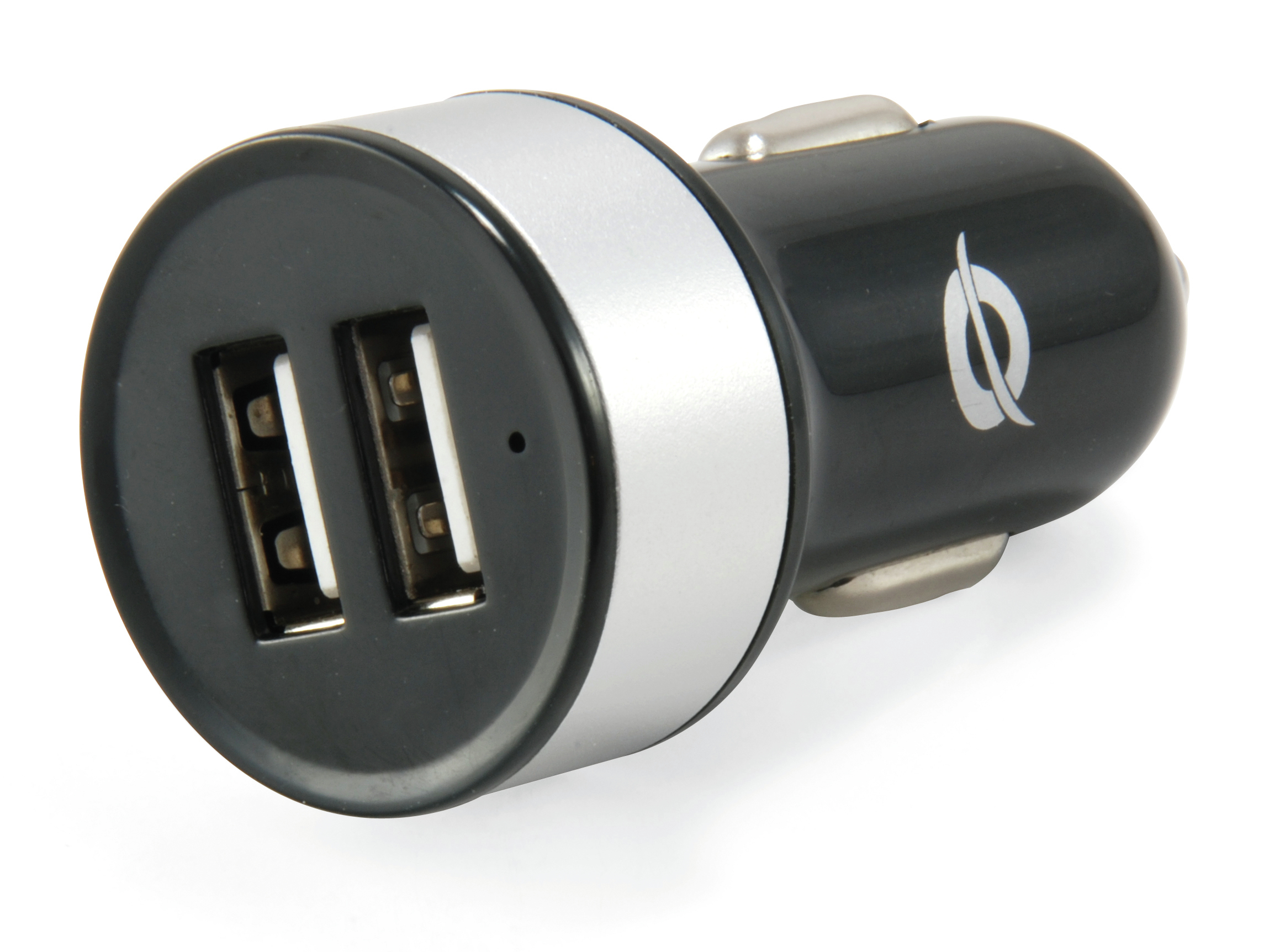 CONCEPTRONIC KFZ-Ladegerät 2-Port 2xUSB-A 10.5W sw