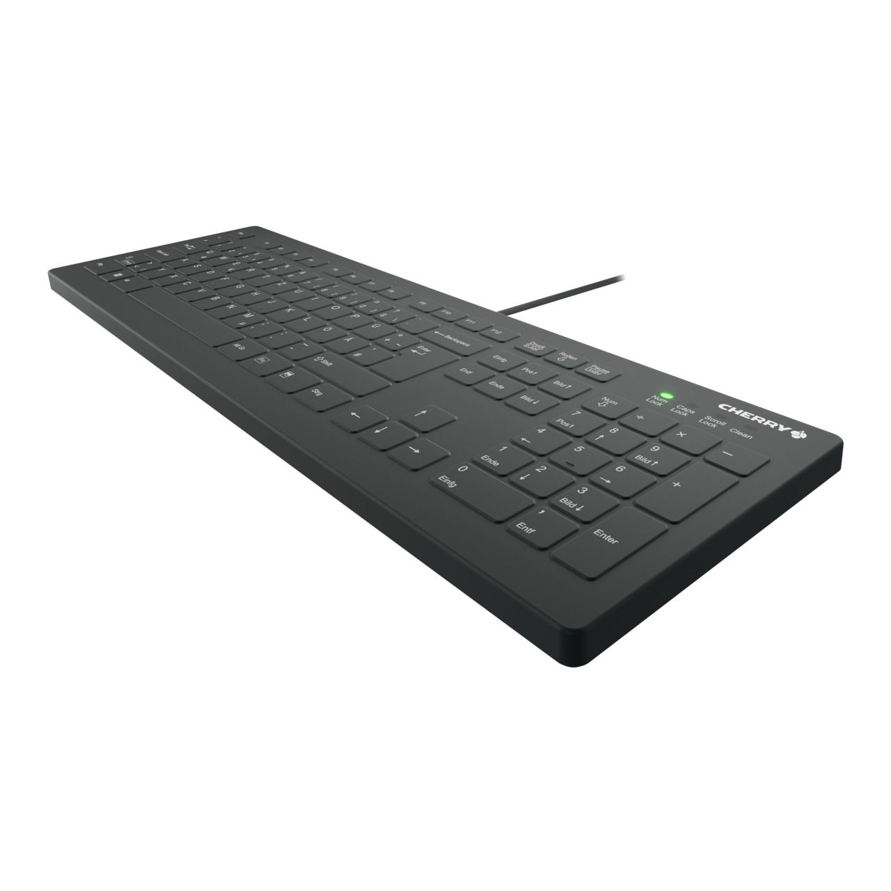 CHERRY AK-C8112 Medical Keyboard Hygiene-Tastatur kabelgebunden schwarz