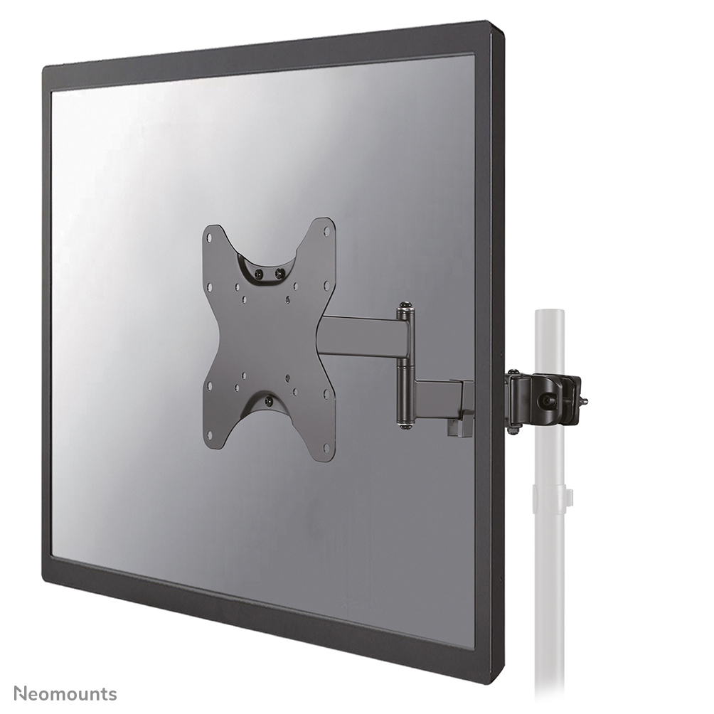 NEOMOUNTS Screen Pole Clamp/Truss Mount 3 pivots VESA 200x200 pole diameter 28-50mm