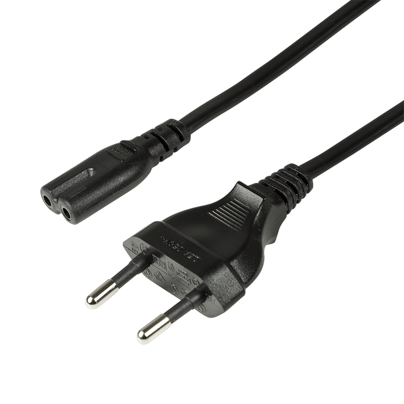 Kabel LogiLink Netzkabel CEE7/16 - IEC C7 schwarz 3m CP145