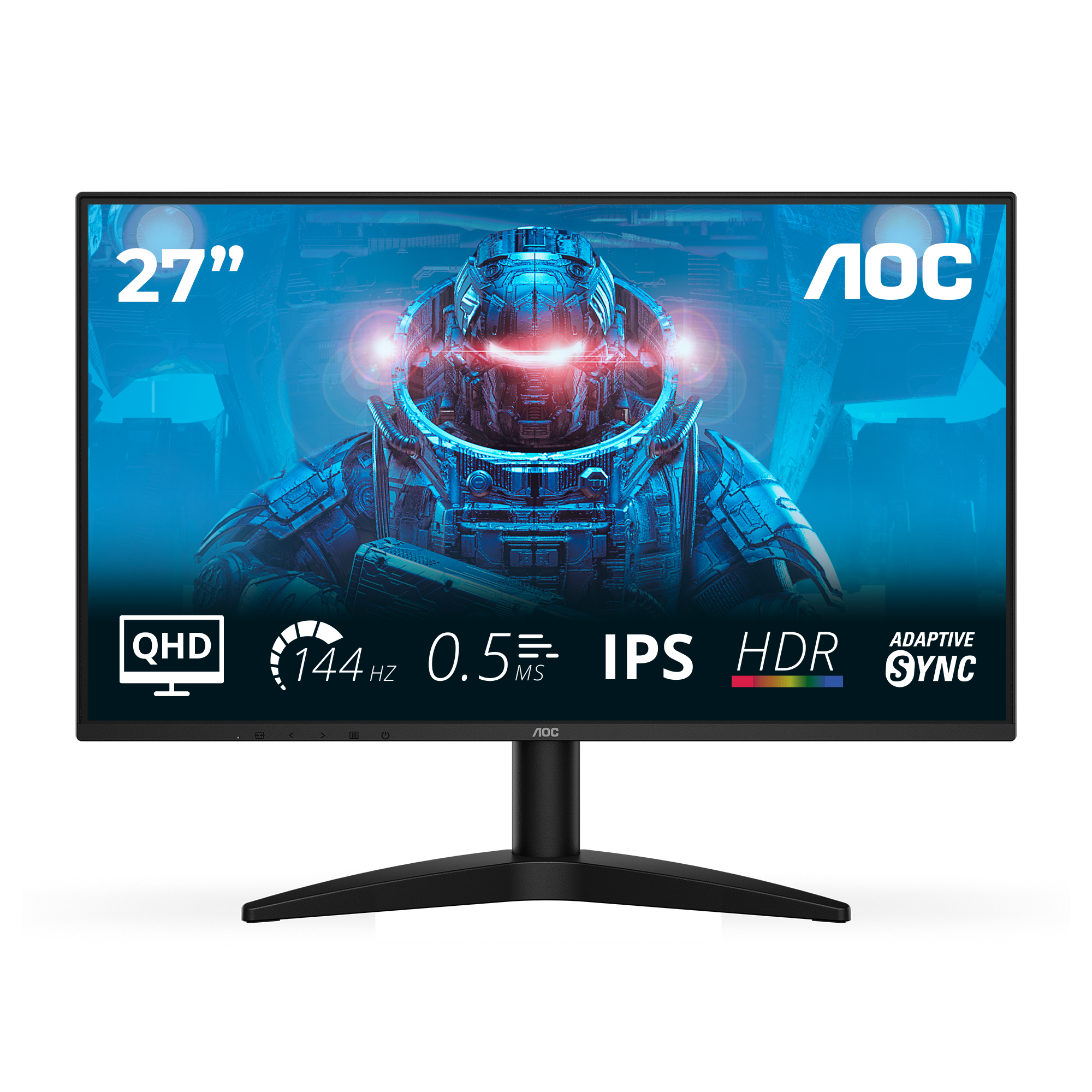 AOC 68,6cm (27) Q27B36X 16:09 HDMI+DP black