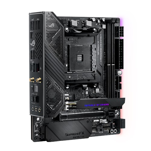 ASUS ROG CROSSHAIR VIII IMPACT (AMD,AM4,DDR4,mDTX)