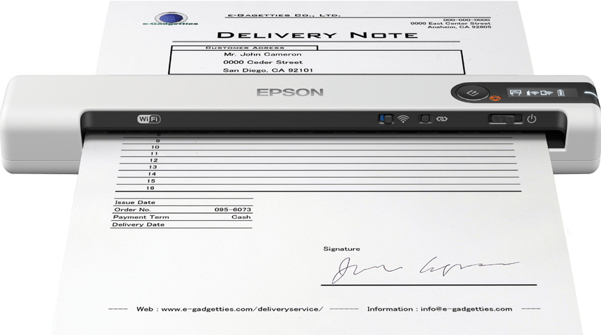 EPSON WorkForce DS-80W Mobiler Scanner
