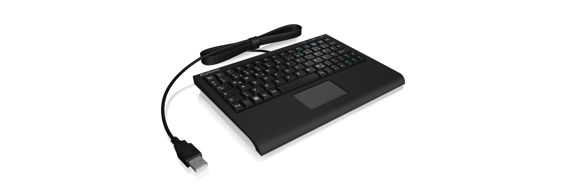KeySonic Super-Mini-TAS, Smart-Touchpad, BK, ACK-3410 (DE)