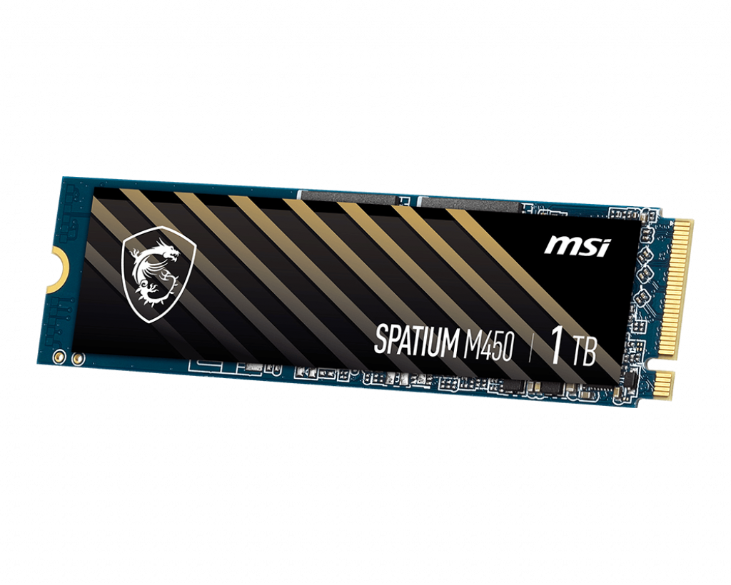 SSD 1TB MSI Spatium M450 V1 (M.2 2280) PCIe Gen4 x4 NVMe