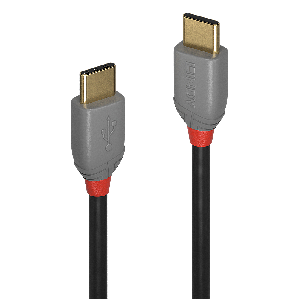 1M USB 2.0 TYP C KABEL ANTHRA LINE