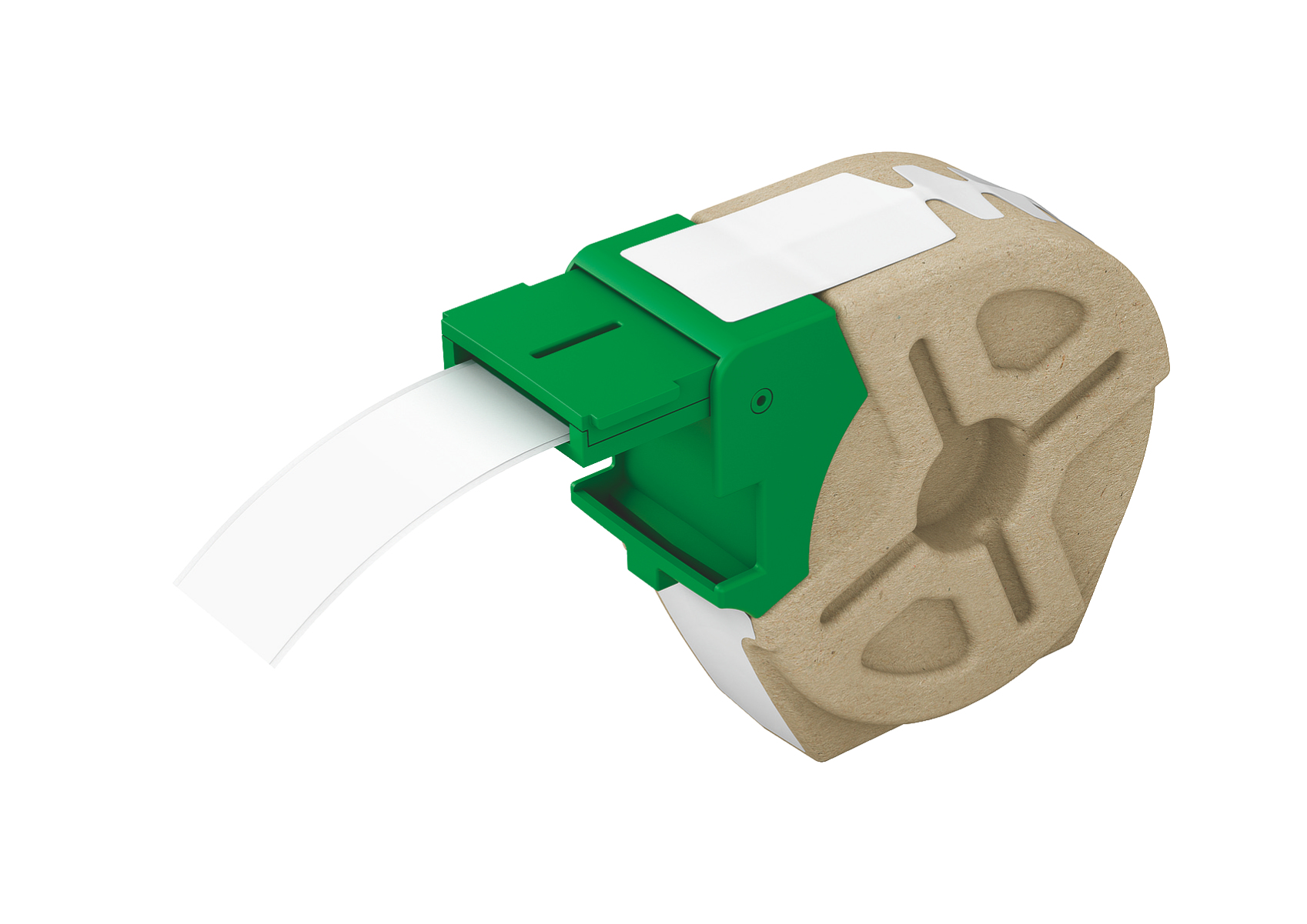 LEITZ Endlospapierrolle für Etikettendrucker 70090001 weiß, 25,0 mm, 1 x 1 Etiketten