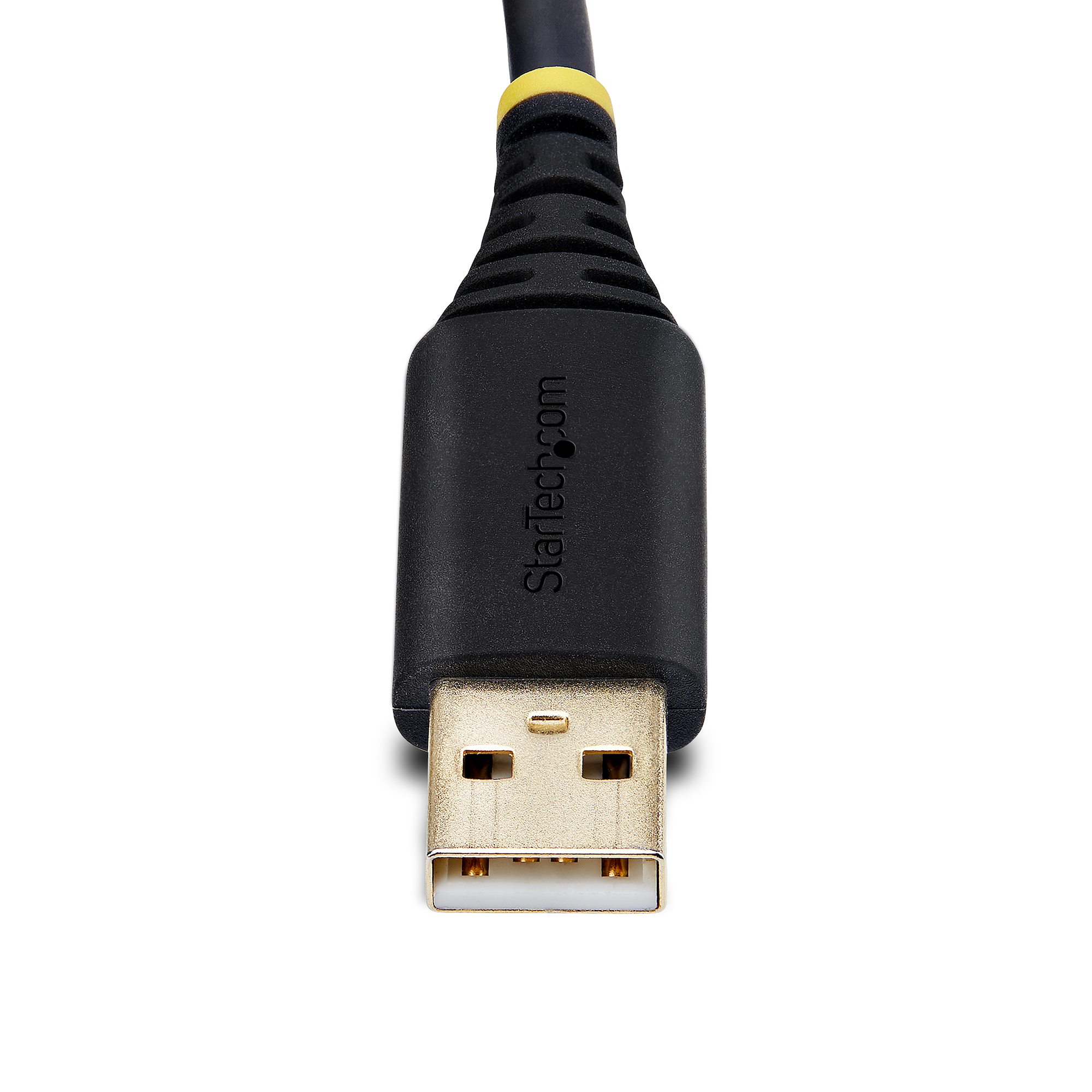 STARTECH.COM 3m USB Null Modem Kabel COM Retention FTDI USB-A zu RS232 Nullmodemkabel Wechselbare DB9 Schrauben/Muttern