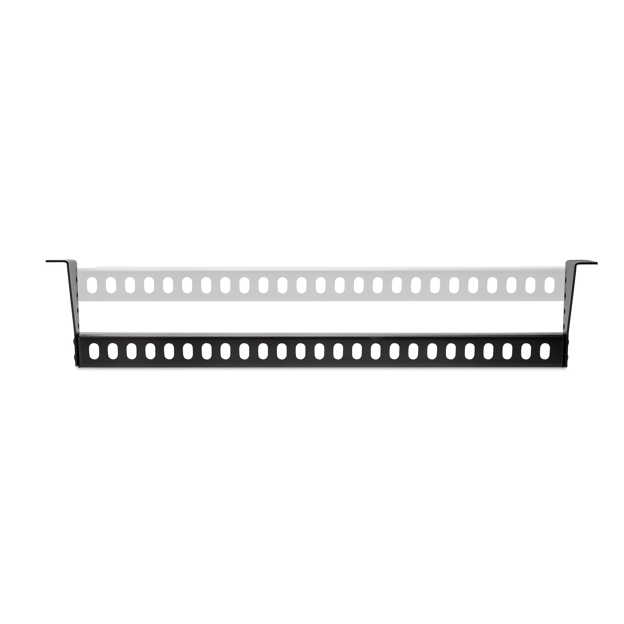 1U RACK-MOUNT CABLE LACING BAR .