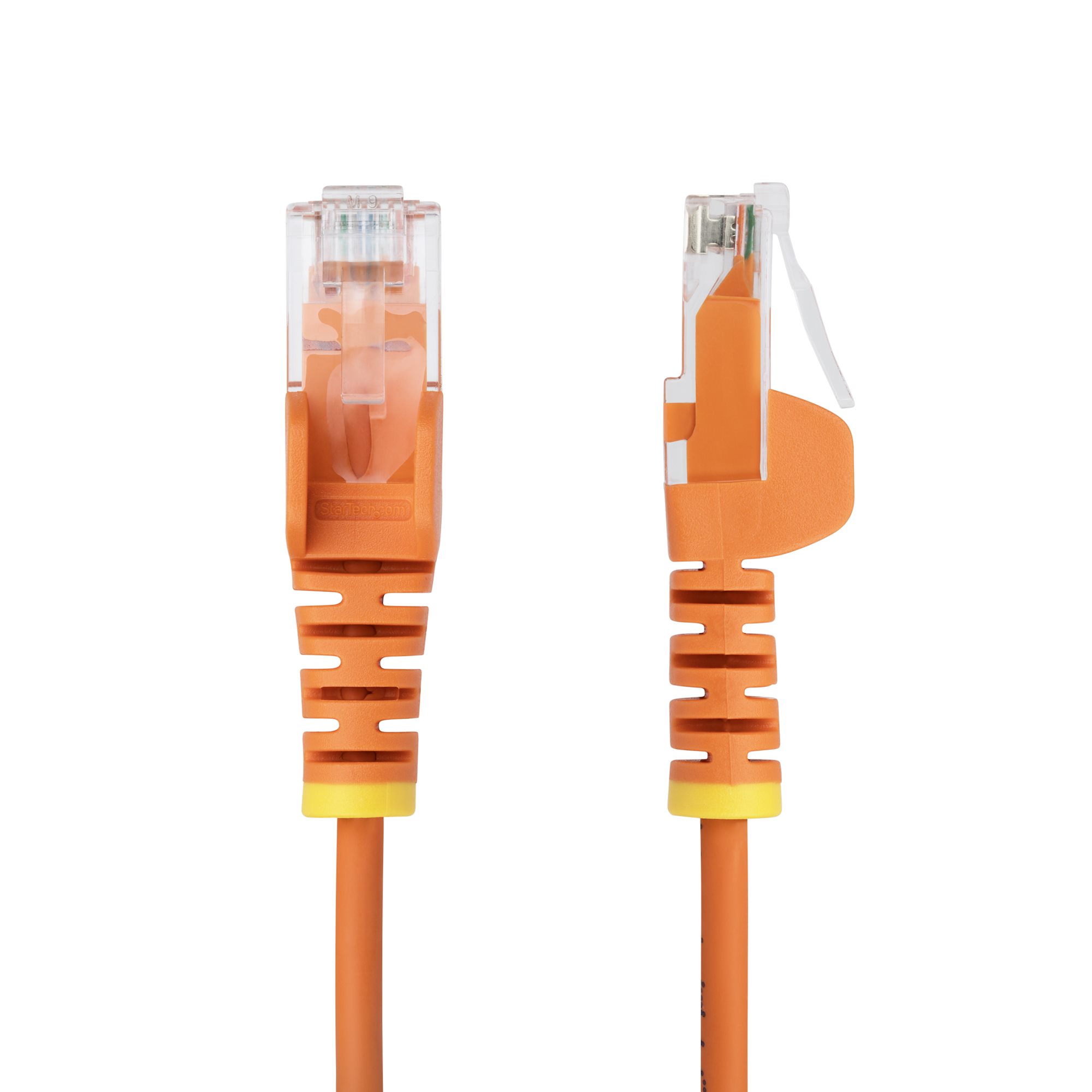 2.5M ORANGE SLIM CAT6 CABLE .