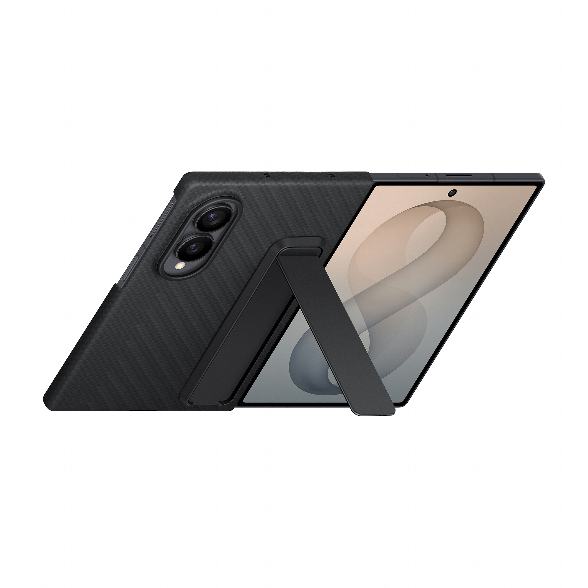 SAMSUNG Carbon Standing Case für Galaxy Z Fold8 Black