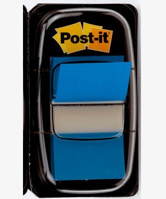 Post-it® Index Haftmarker blau 50 Streifen