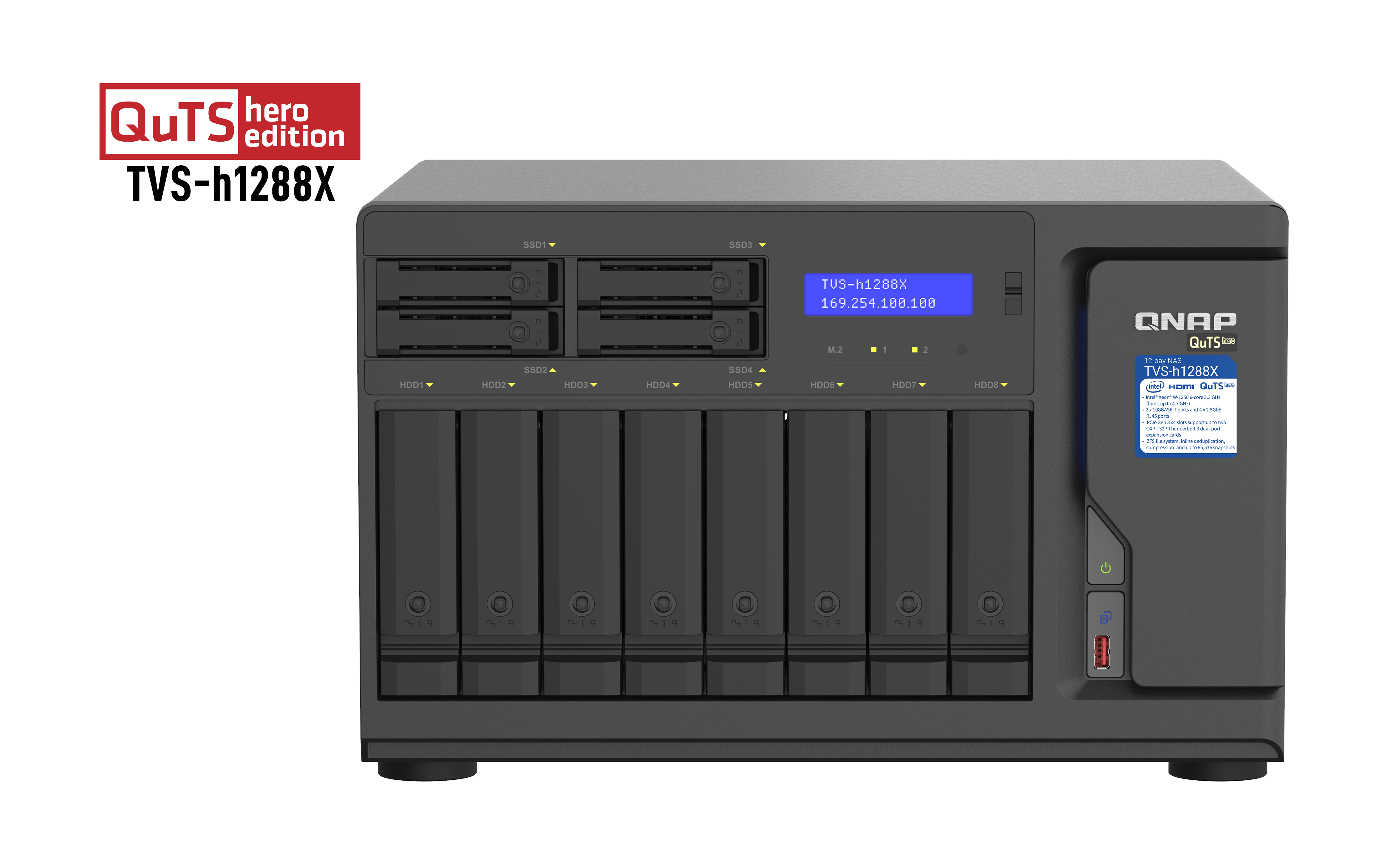 TVS-h1288X-W1250-16G, NAS