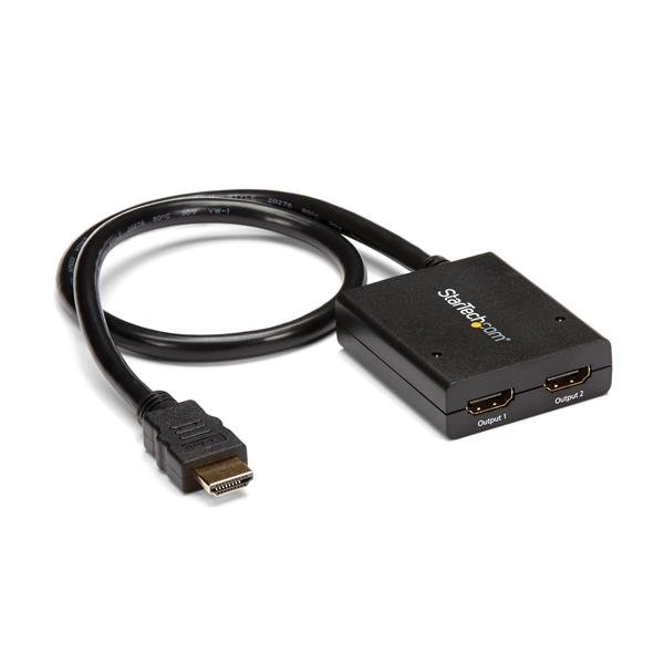 StarTech.com HDMI 2-Port Splitter 4K @ 30 Hz Schwarz