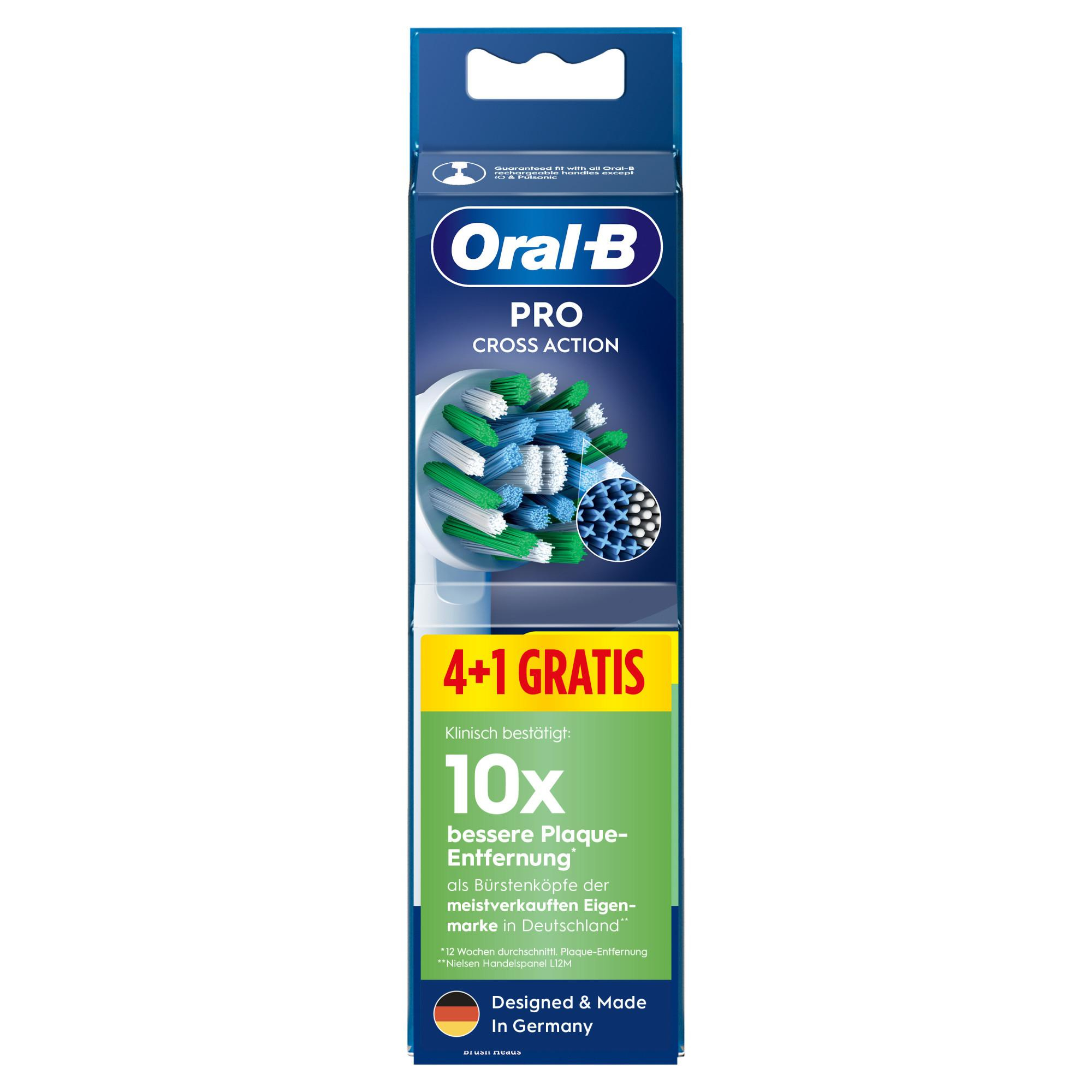 Oral-B PRO Cross Action Zahnbürstenaufsätze, 5 St.