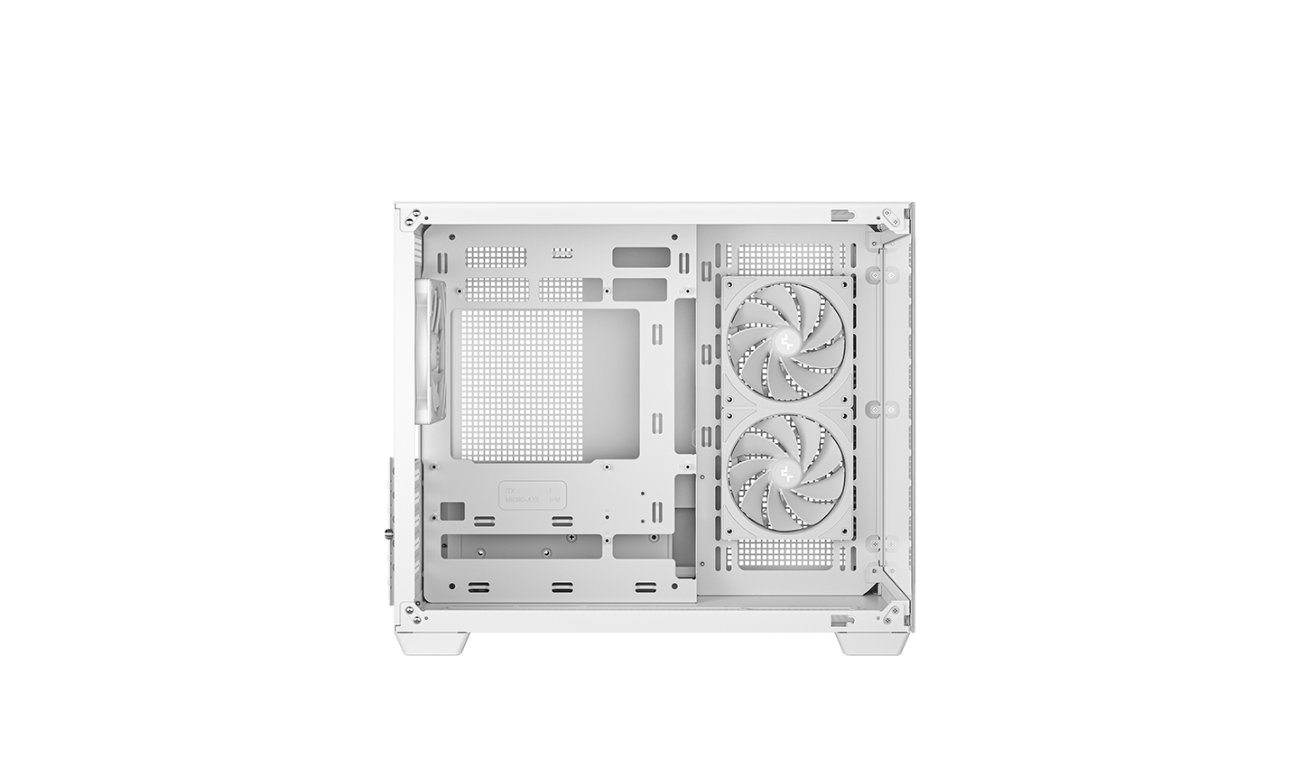 DeepCool CG330 3F WH, Tower-Gehäuse