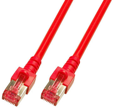 EFB RJ45 Patchkabel S/FTP Cat.6 LSZH 1.00m rot