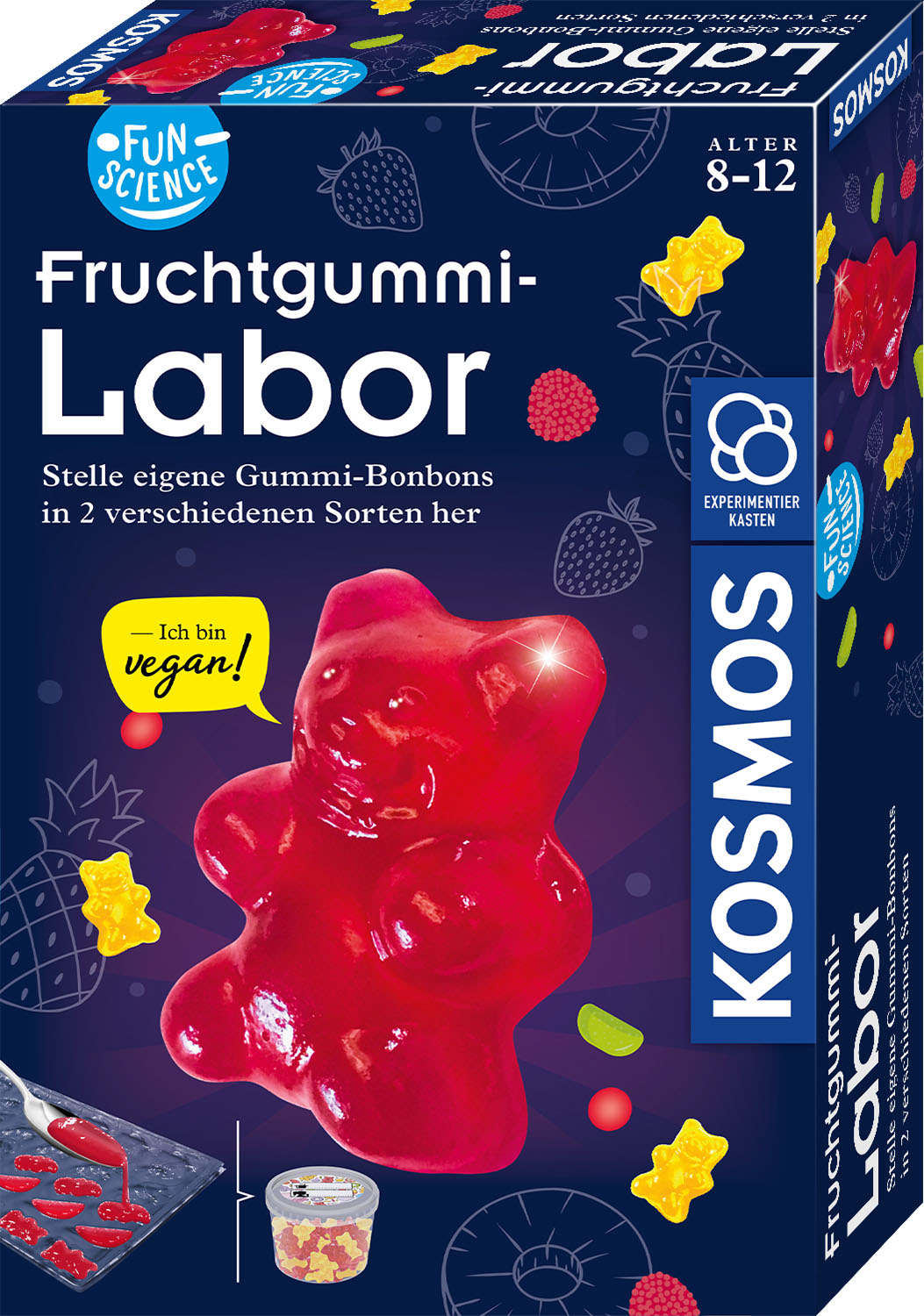 Fun Science Fruchtgummi-Labor, Experimentierkasten