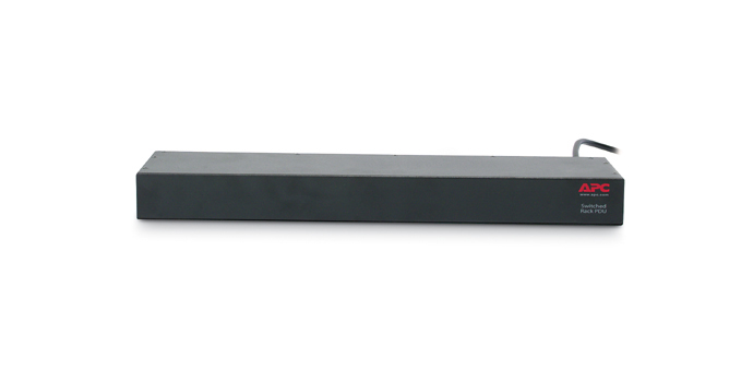 APC Switched Rack PDU Rack AC 208-230V Ethernet RS-232 input IEC 60320 C20 oc 8 power IEC 60320 C13 1U 2,49m cord
