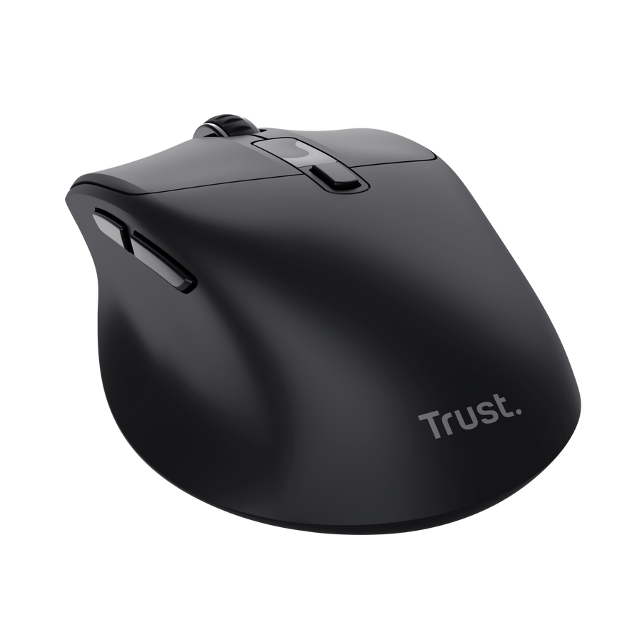 ZEVO FAST RECH MULTI- WRLS MOUSE BLK