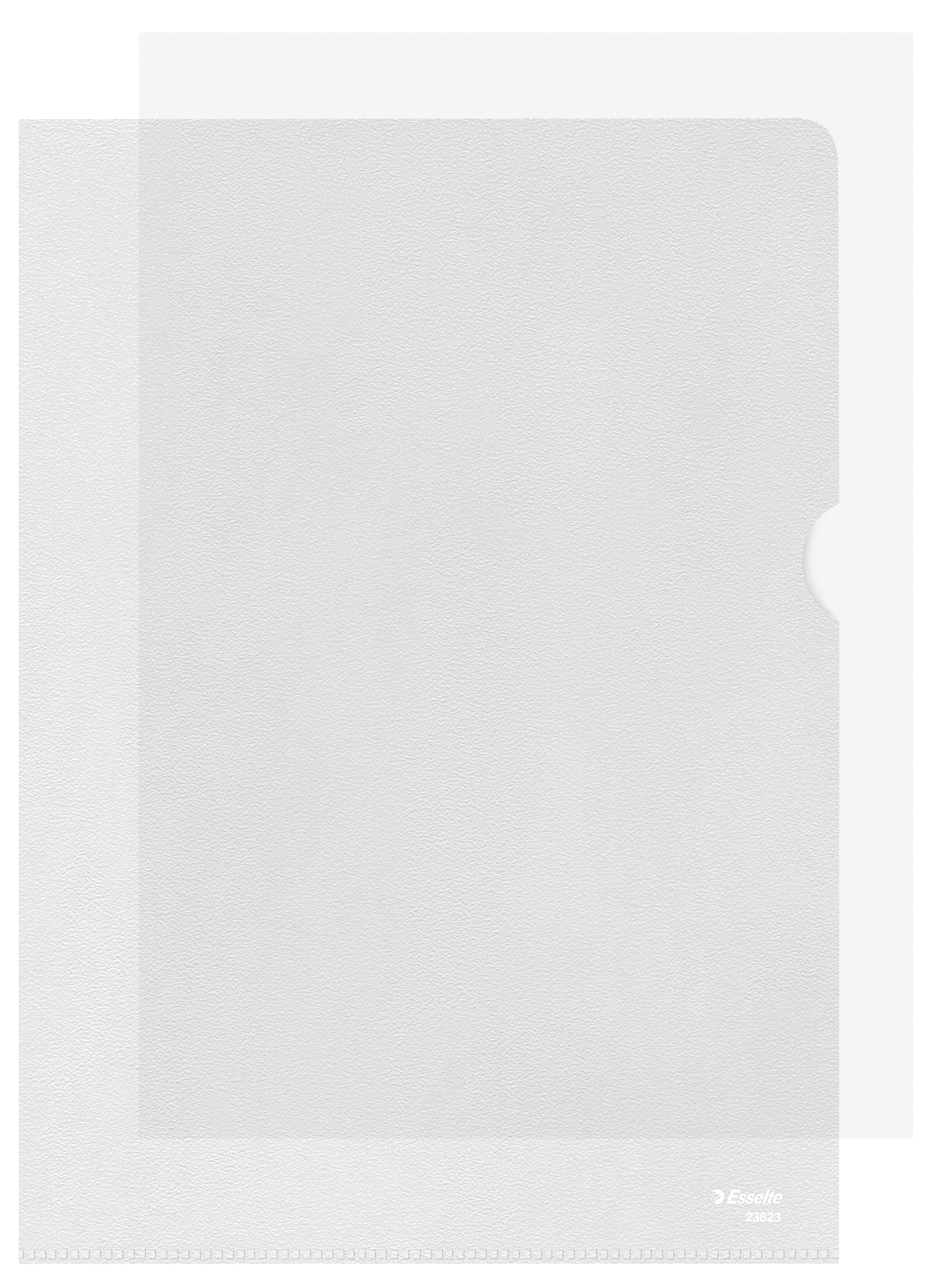 Esselte Sichthüllen 23823 DIN A4 transparent genarbt 0,12 mm, 100 St.