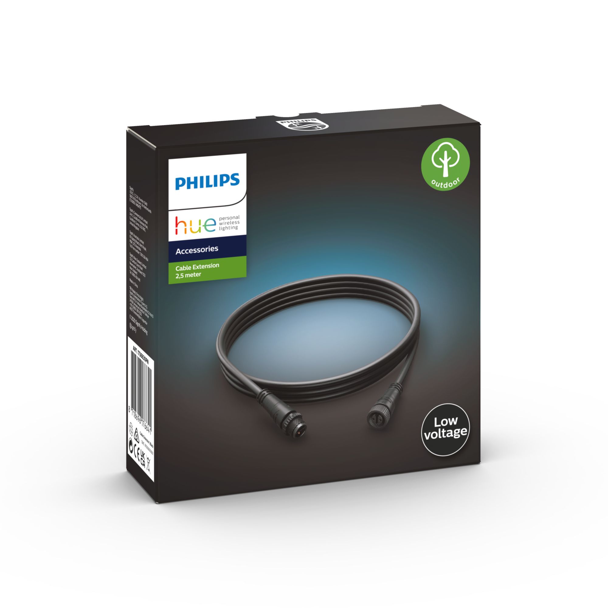 Philips Hue LV Cable 2.5m EU related articles black