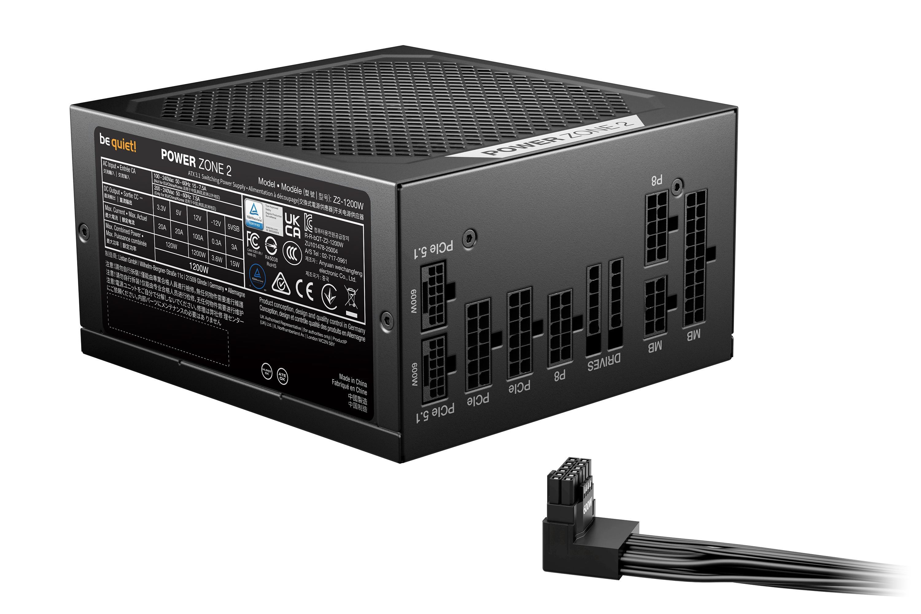 POWER ZONE 2 1200W 80 PLUS PLATINUM