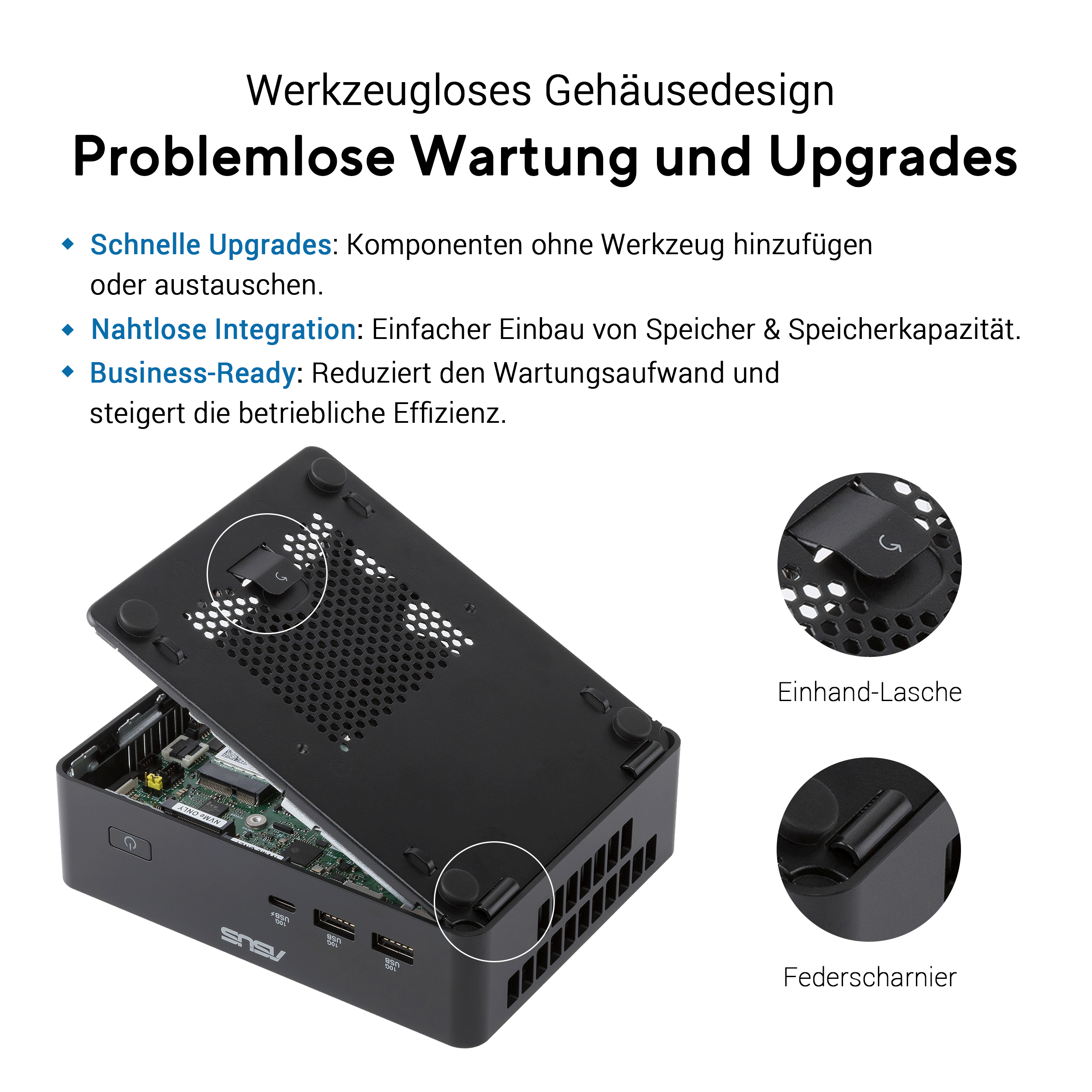 ASUS RNUC16GDKV760002 U7 366H (vPro) (65W)