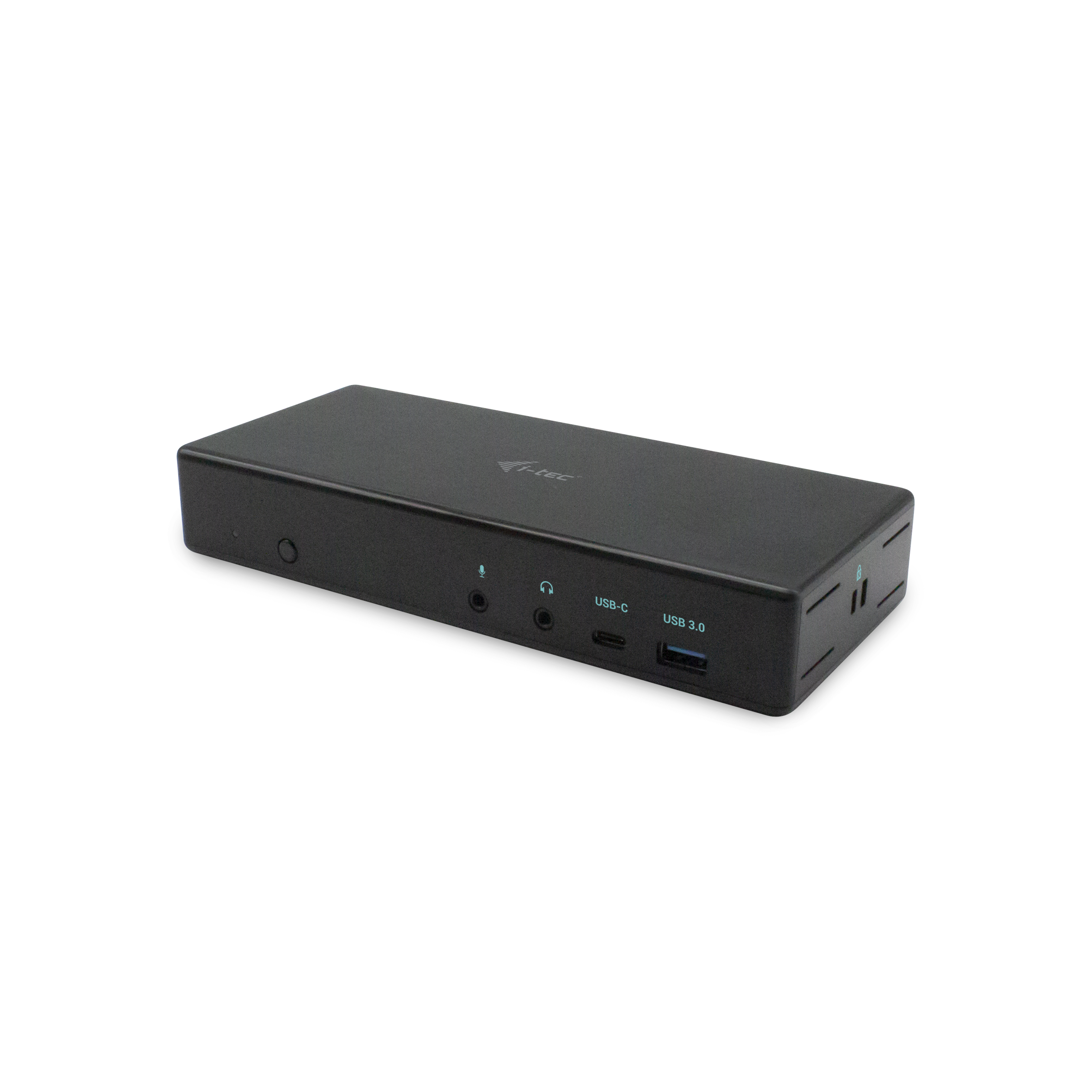 I-TEC USB-C Quattro Display Docking Station 2x DP 2x HDMI 1xGLAN 5x USB 3.0 1x USB-C-Datei 1x Audio 1x Mic 85W PD KL