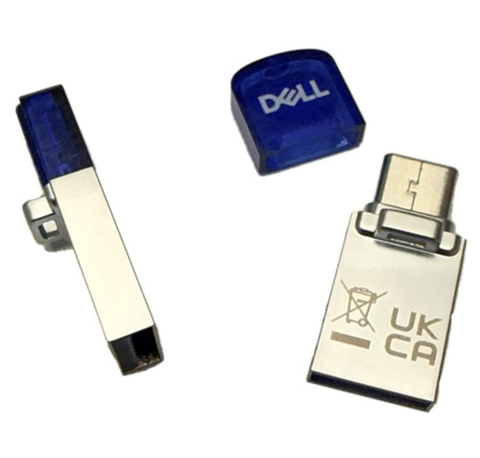 128GB 3.2 TYPE A/C COMBO FD FLASH DRIVE - DETACHABLE CAP