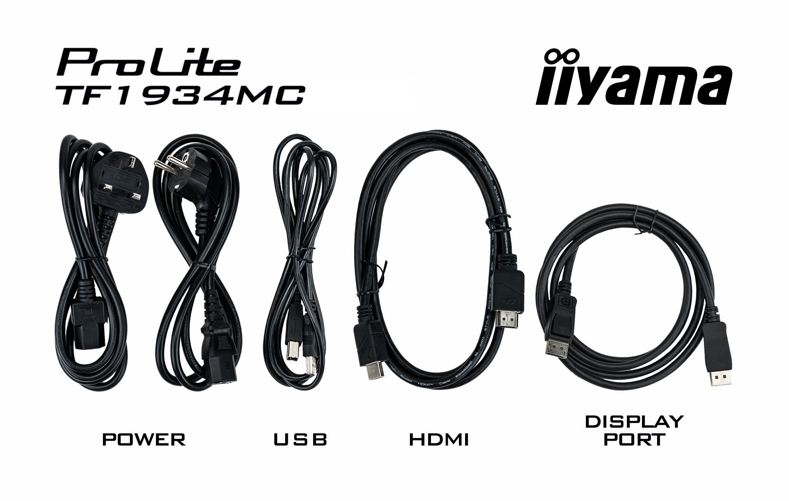 IIYAMA 48.0cm (19) TF1934MC-B7X 5:4 M-Touch HDMI+DP+USB