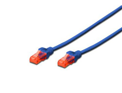 DIGITUS Patchkabel Cat6 U/UTP 2xRJ45 2.0m blau LSZH