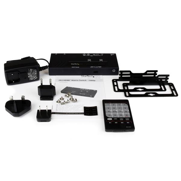 2X2 HDMI MATRIX AUTO SWITCH .