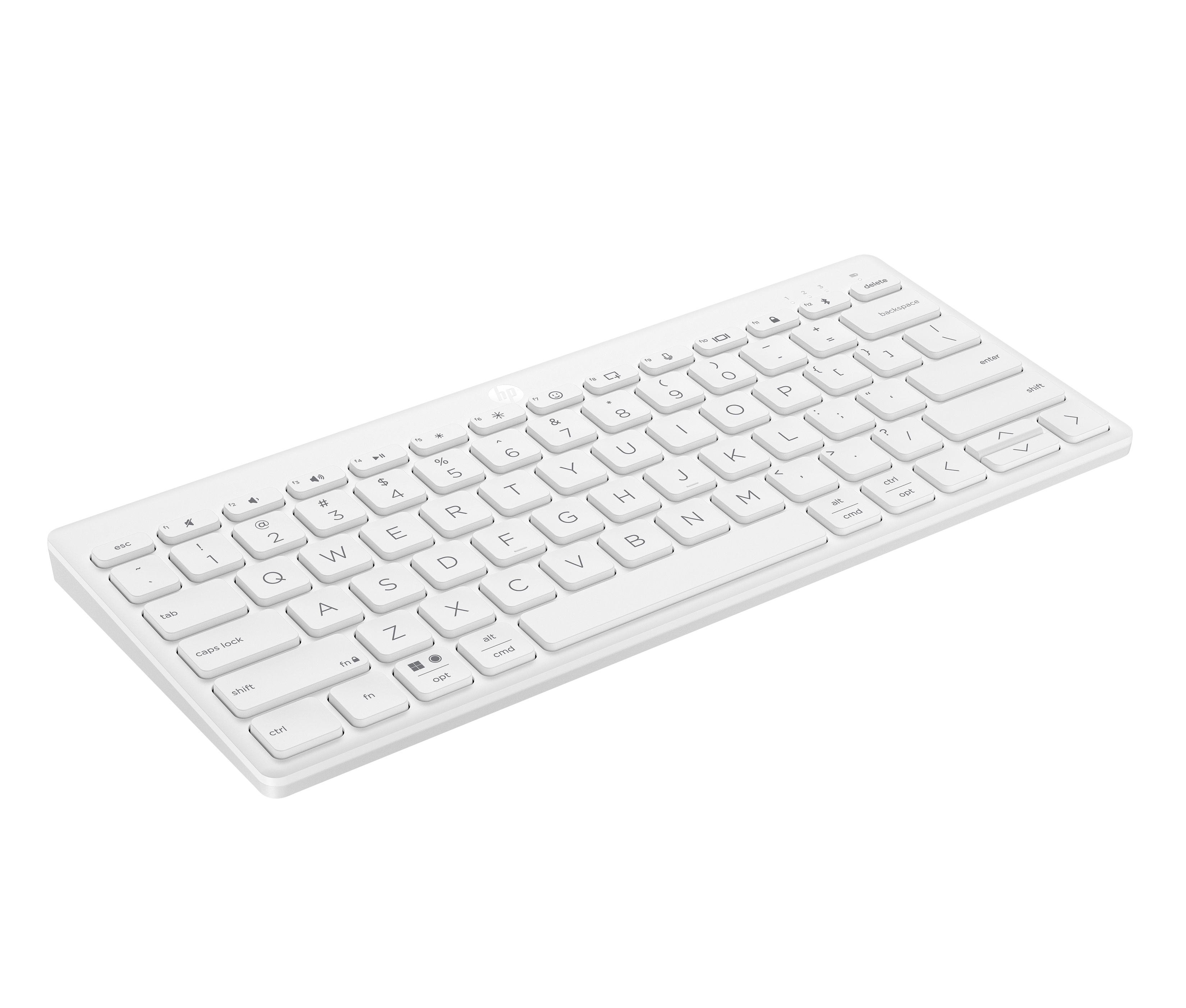 HP 350 WHT Compact Multi-Device Keyboard (P)