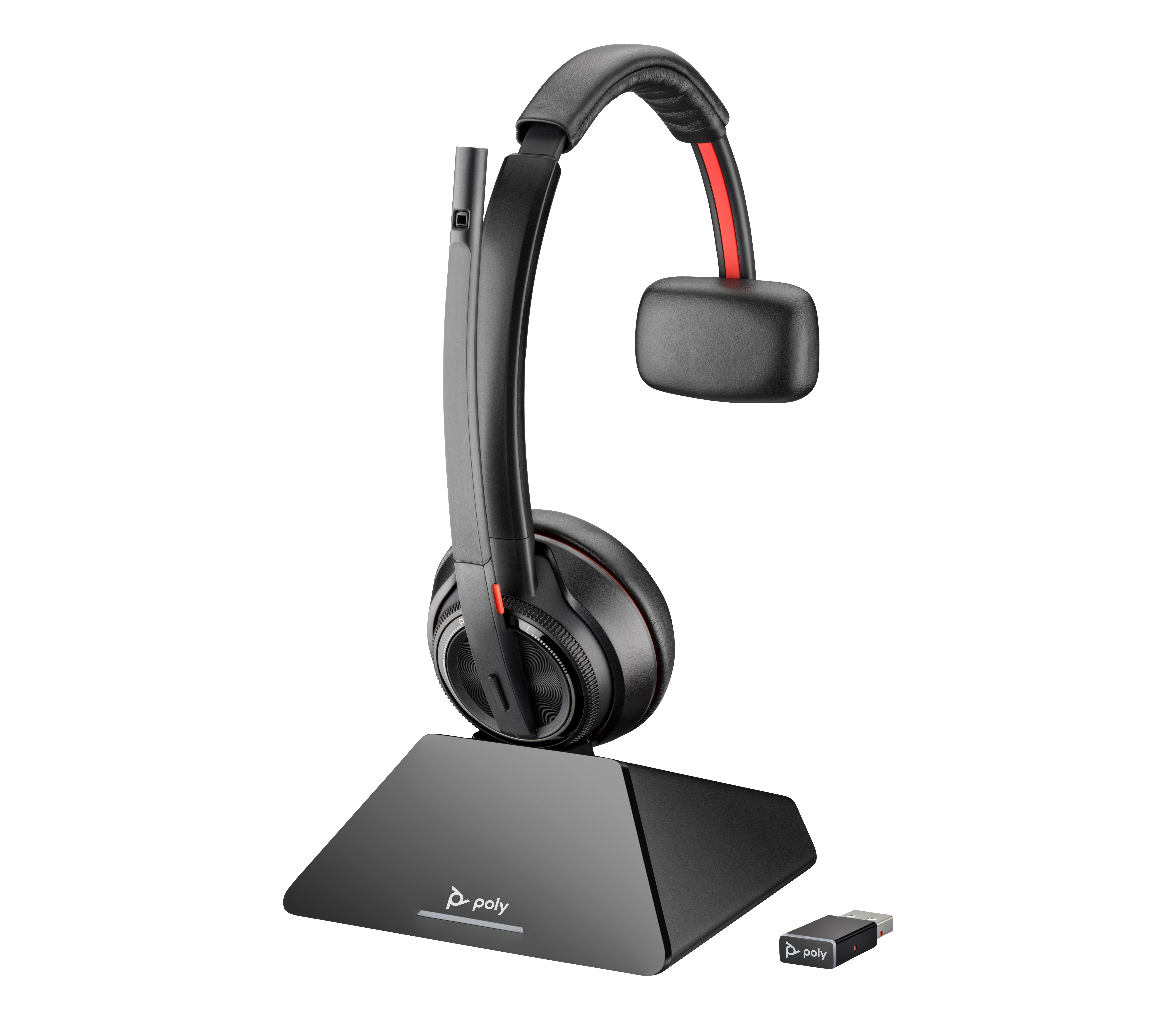 HP Poly Savi 8220 Stereo DECT 1880-1900 MHz Top +Charging Cradle EMEA
