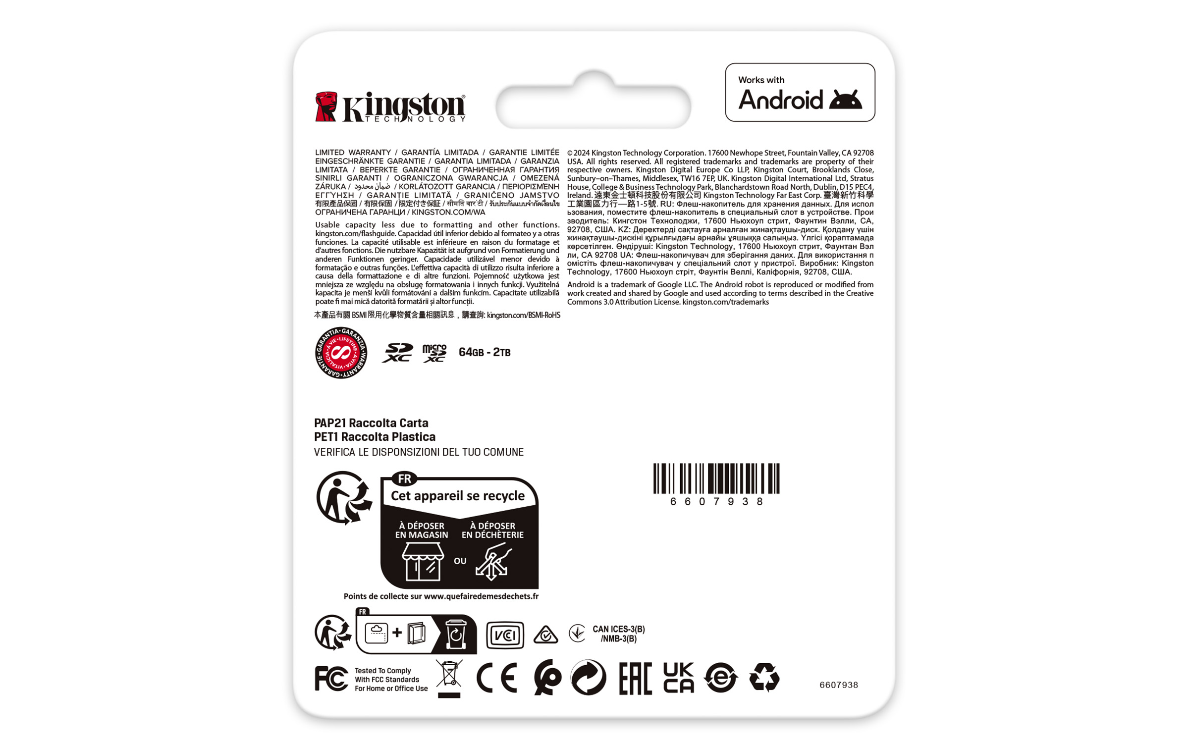 Canvas Go! Plus 256GB SDXC, Speicherkarte