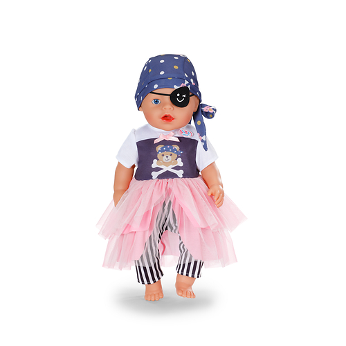BABY born® Piratenmädchen-Outfit 43cm, Puppenzubehör
